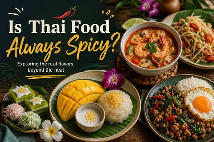 Thai food flavors beyond spiciness